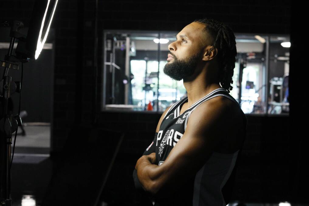 Patty Mills has thrown his support behind the Illawarra Hawks and Canberra Capitals' Indigenous jerseys. Photo: Soobum Im/USA Today Sports