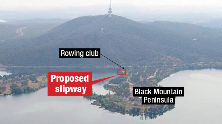 Proposed slipway