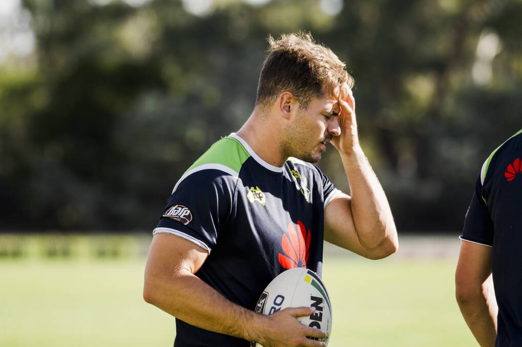 Aidan Sezer has been ruled out of the game against the Sharks. Photo: Jamila Toderas