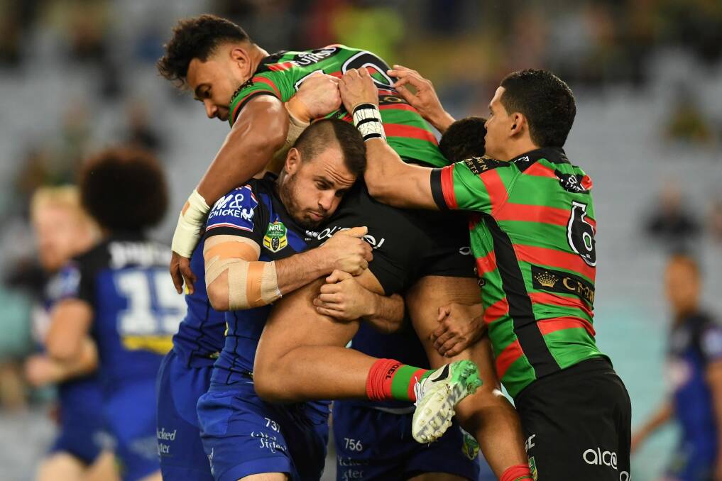 The Rabbitohs and the Bulldogs will take on their first round opponents at Pert Stadium. Photo: AAP