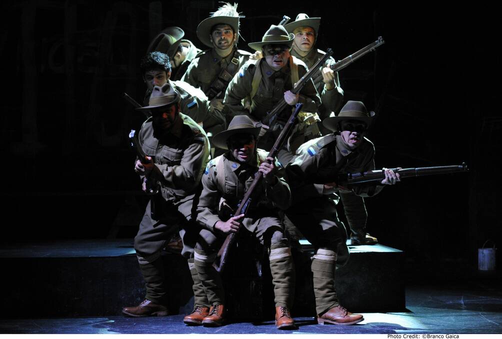 Black Diggers tells the story of young Aboriginal men who enlisted to fight in World War I. Photo: Jamie Williams