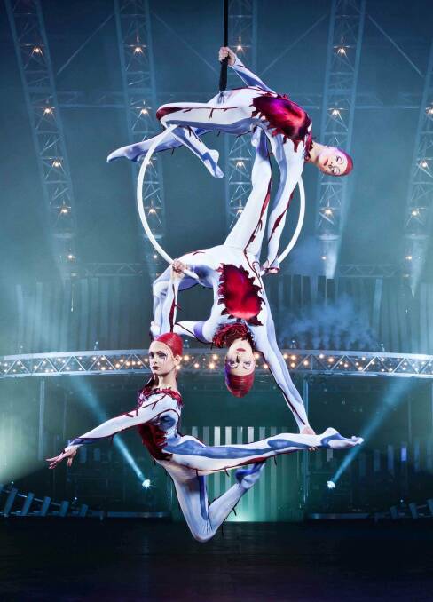 Quidam will be performing at the AIS Arena from December 10 to 20. Photo: Matt Beard