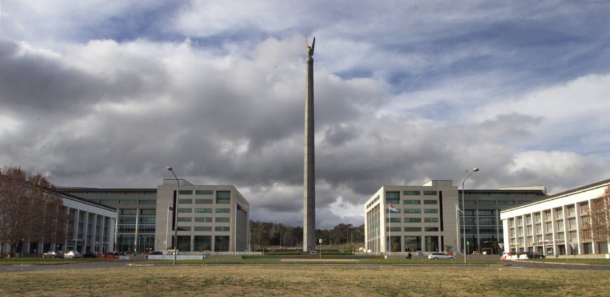 Defence HQ in Canberra, where the graduate worked. Photo: Andrew Taylor