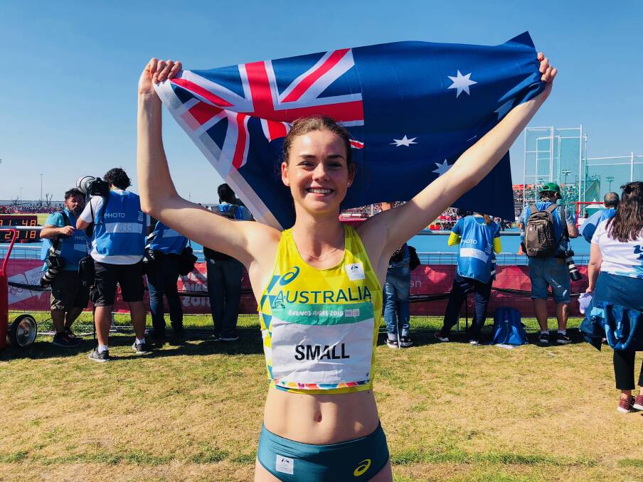 Keely Small was the 800 metres favourite and didn't disappoint. Photo: Supplied