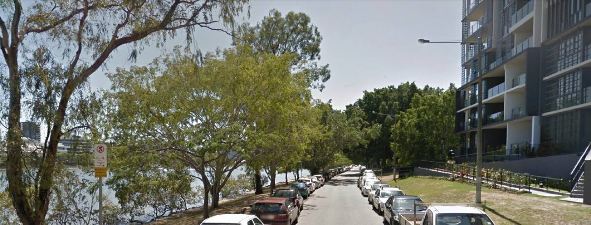 The Riverside Drive Parklands in West End will see several trees removed and soil excavated to deal with a contamination issue. Photo: Google Maps