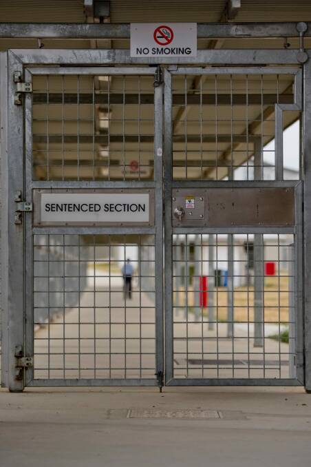 The Sentenced Section at the Alexander Maconochie Centre is meant to separate  prisoners Photo: Jay Cronan