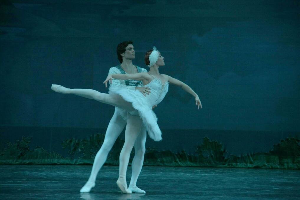 A scene from the Russian National Ballet Theatre's performance of Swan Lake at Queanbeyan. Photo: supplied