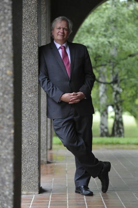 Newly appointed vice-chancellor of the Australian National University, professor Brian Schmidt. Photo: Graham Tidy