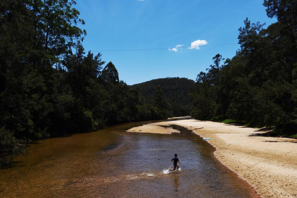 The Colo River, where a 32-year-old man died on Sunday morning. Photo: Nick Moir