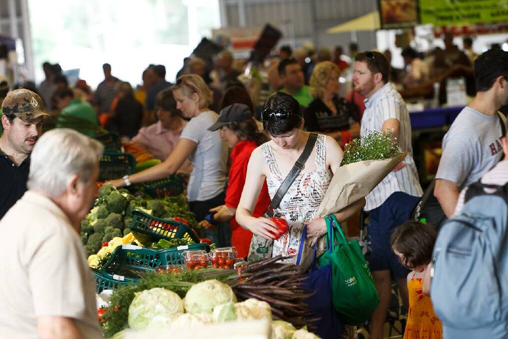 Head out to the Capital Region Farmers' Market for a VIP tour. Photo: Supplied