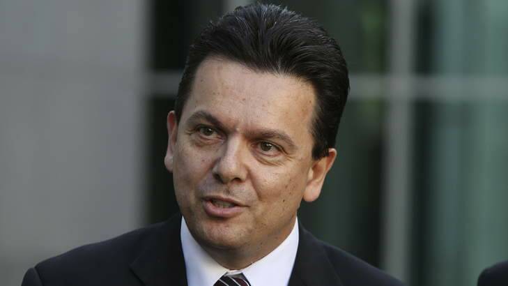 Senator Nick Xenophon wants tougher laws to deter ticket scalpers. Photo: Penny Bradfield