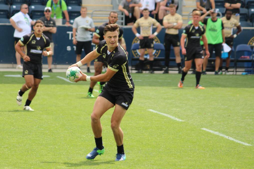 Lindenwood University flyhalf Nick Feakes is one of five players nominated for the top college award in the US Photo: Lorrie Macy