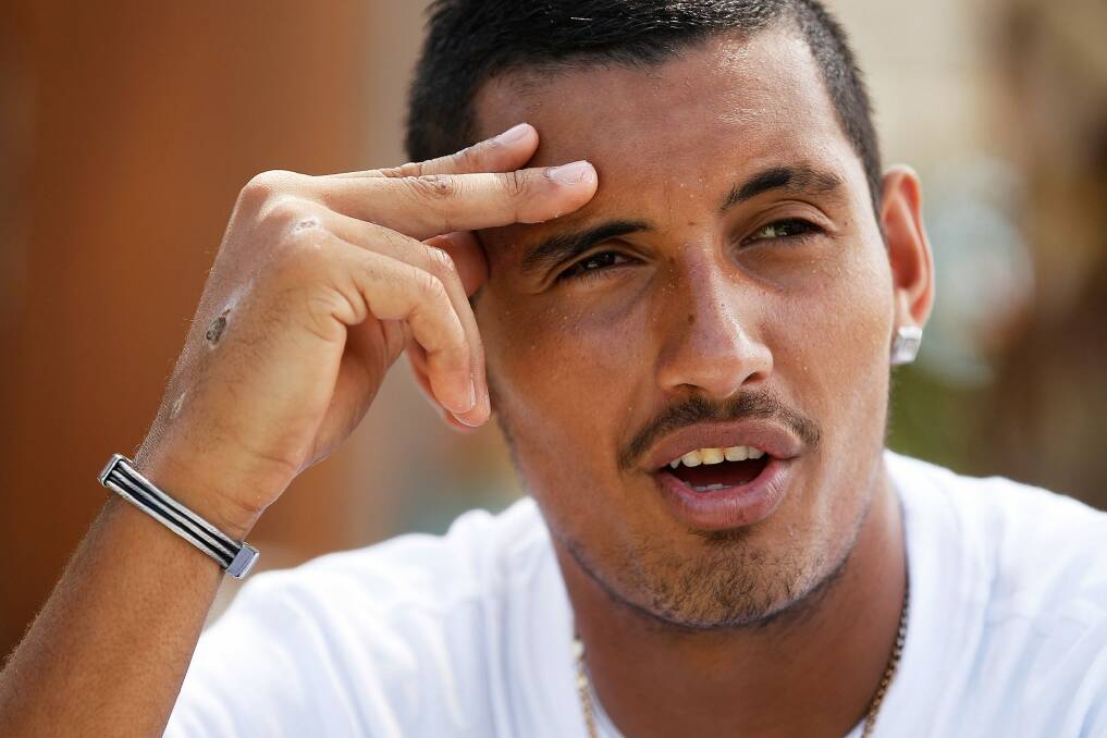 Nick Kyrgios, Halimah's brother. Photo: Getty Images