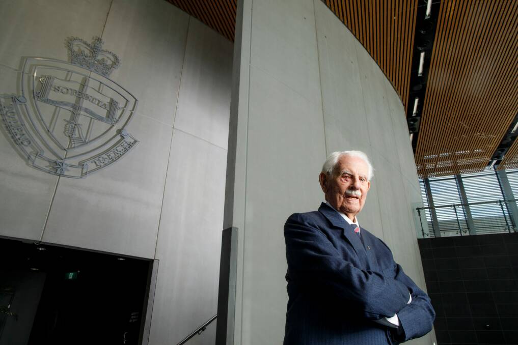 Professor Sir Rupert Myers at UNSW Canberra. Photo: Sitthixay Ditthavong Photo: Sitthixay Ditthavong
