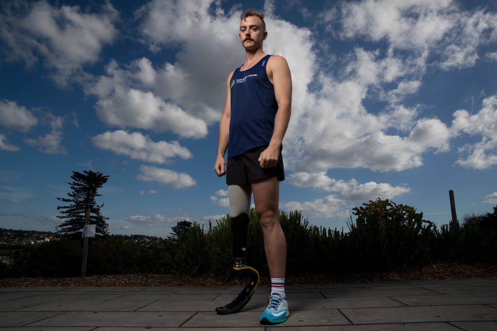 Liam Twomey, who will be running in the City2Surf. Photo: Janie Barrett