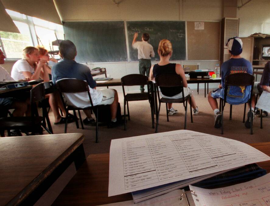 The ACT government wants fewer institutions offering teacher education courses. Photo: Jason South