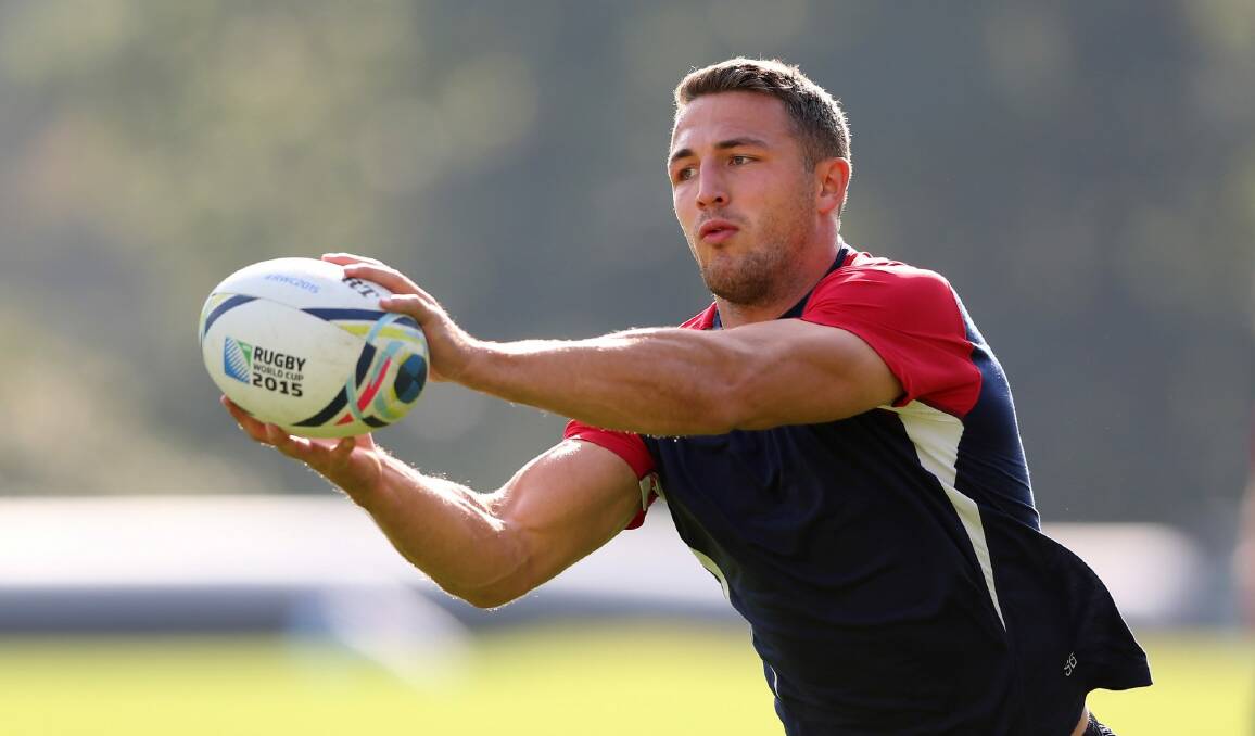 Coming back: Sam Burgess' decision to leave has caused anger in the UK. Photo: Getty Images