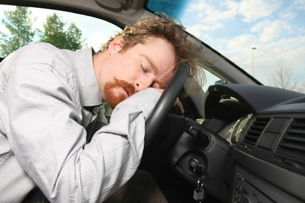 Driving while fatigued can cause the same impairment as having a blood alcohol content of .05, ANU researchers say. Photo: Supplied
