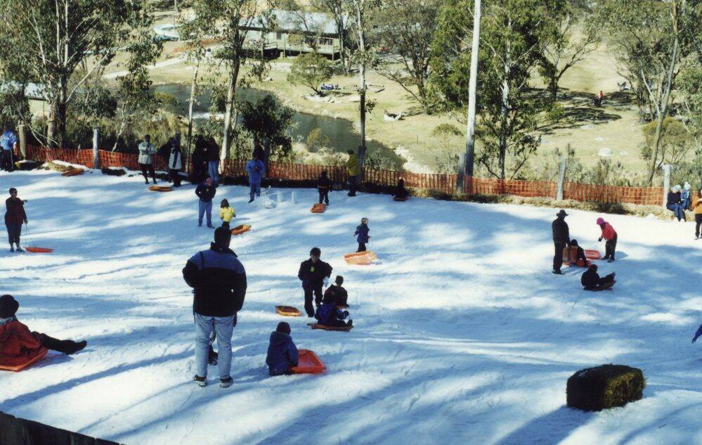 Snow play at Canberra's Corin Forest Mountain Resort. Photo: Corin Forest