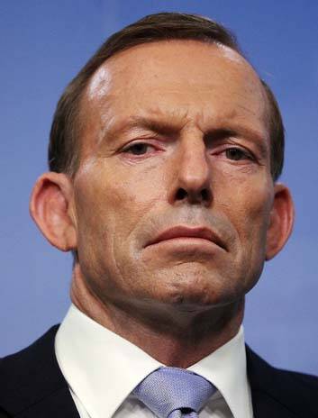 To begin the repeal process this week: Prime Minister Tony Abbott. Photo: Alex Ellinghausen