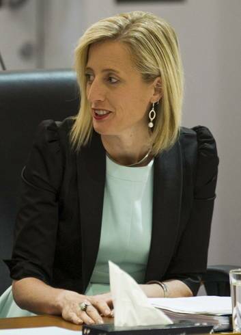 Katy Gallagher is elected as chief minister. Photo: Rohan Thomson