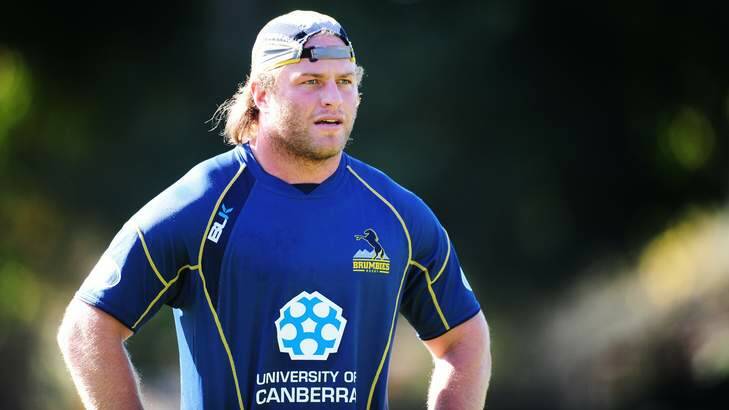 Dan Palmer will miss the Brumbies' title push after surgery. Photo: Katherine Griffiths