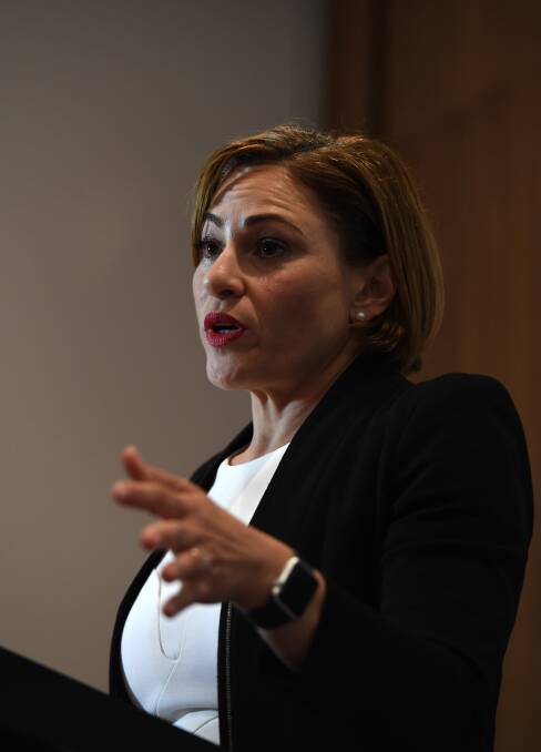 Queensland Deputy Premier Jackie Trad was a big supporter of her own party, giving $38,000. Photo: Dan Peled/AAP