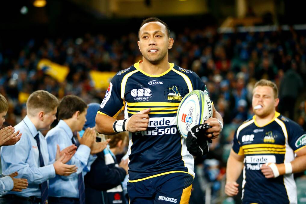 Christian Lealiifano returned as Brumbies co-captain this year. Photo: AAP