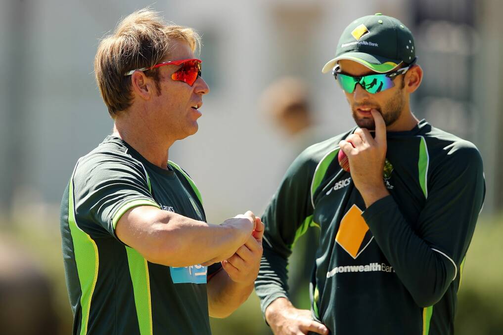 Shane Warne backs Nathan Lyon as the go-to man in Australia's bowling line-up. Photo: Getty Images