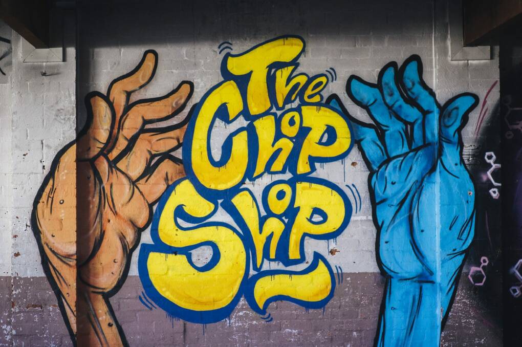 the newest addition to Braddon, The Chop Shop Photo: Rohan Thomson 