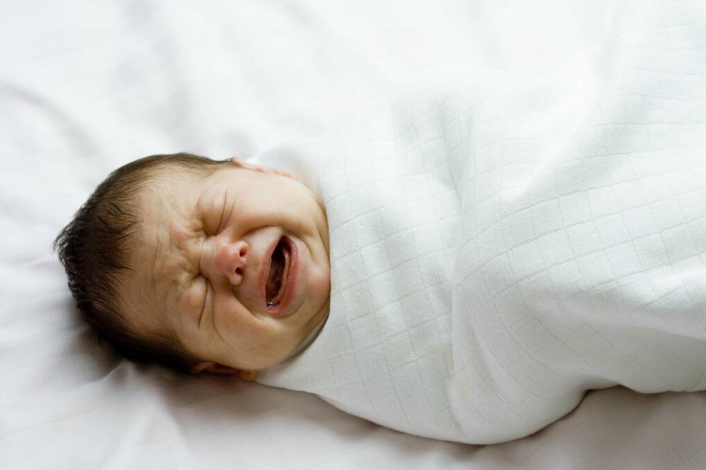 Babies born addicted to substances can experience severe withdrawal symptoms. Photo: Supplied