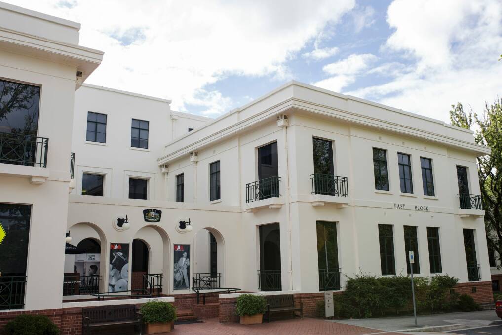 The Parliamentary Triangle's East Block was once the Canberra General Post Office.  Photo: Jamila Toderas