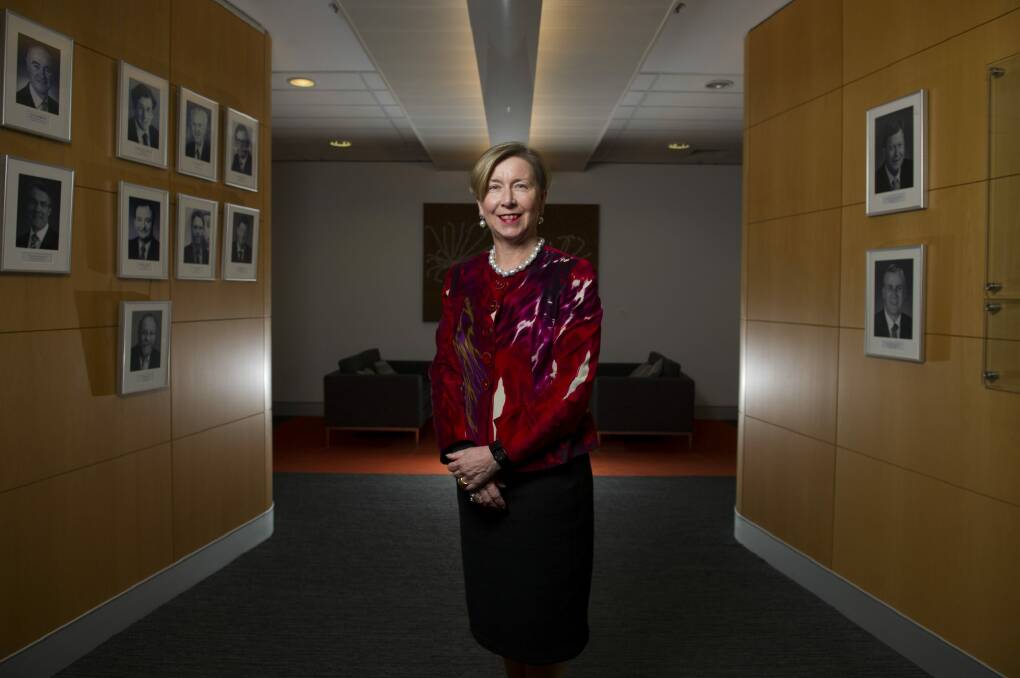 Finance Department secretary Jane Halton has resigned. Photo: Jay Cronan