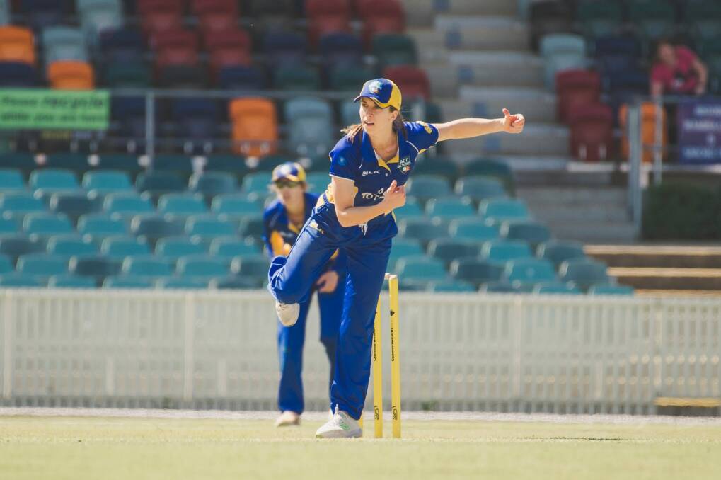 Erin Burns will suit up for the Governor General's XI. Photo: Jamila Toderas
