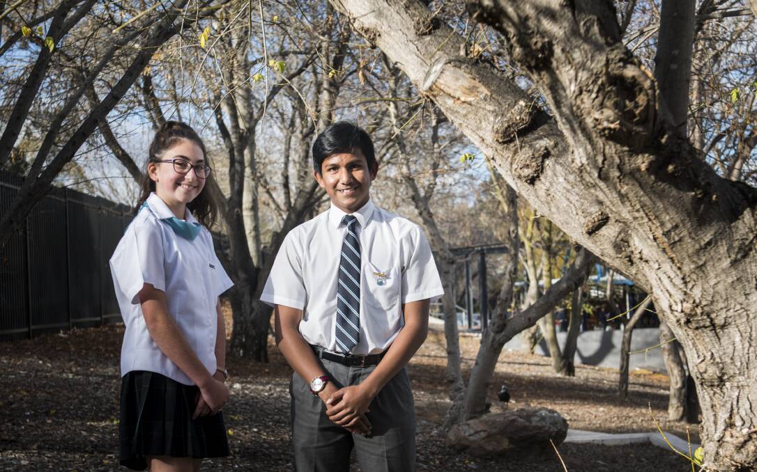 A new ANU study found Australian 12 and 13 year olds are more worried about climate change than adults. Photo: Elesa Kurtz