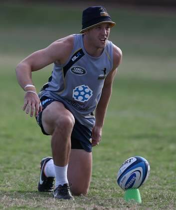 Mogg at training in Durban. Photo: Getty Images