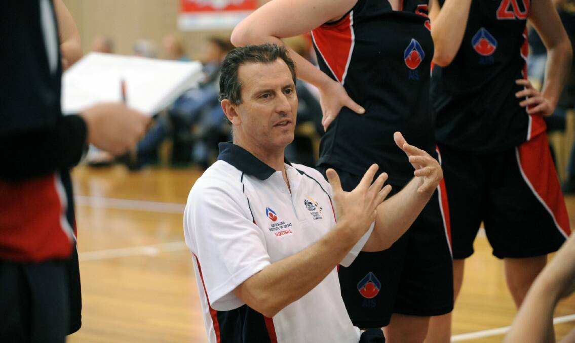 Former AIS coach Phil Brown has joined the Capitals. Photo: Graham Tidy 