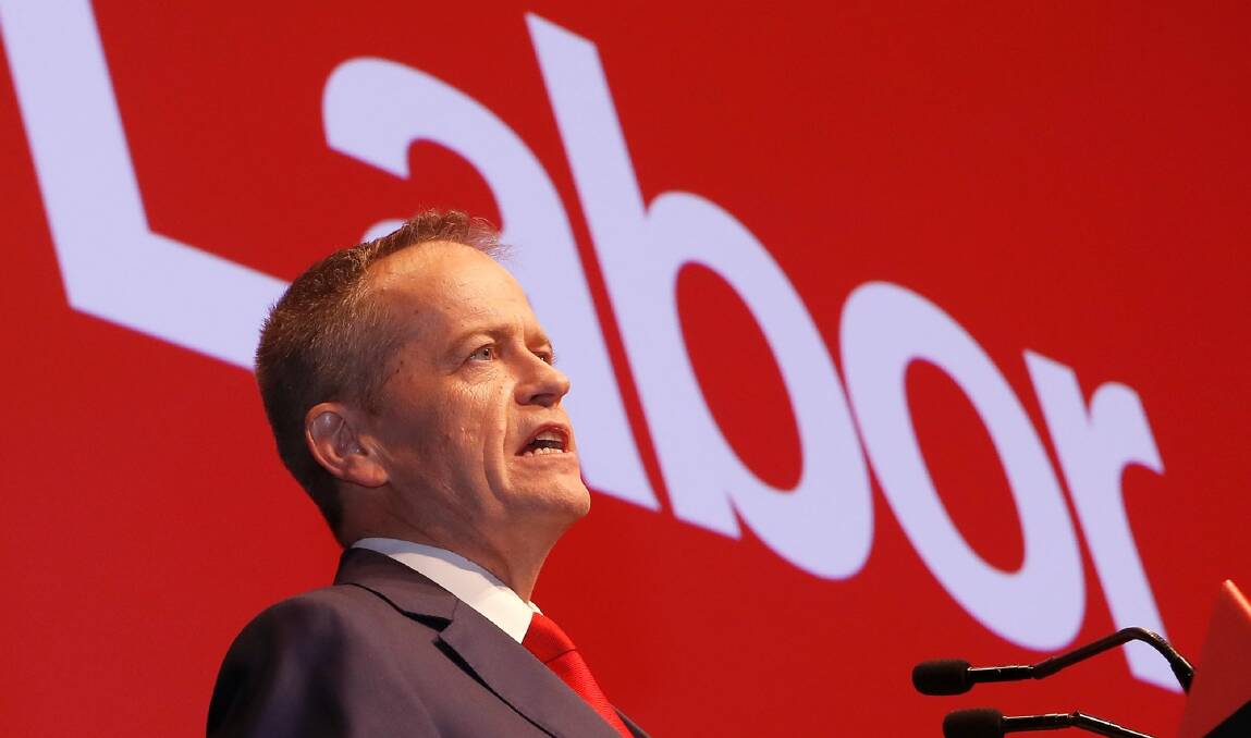 Opposition Leader Bill Shorten says tackling inequality will be Labor's defining mission. Photo: Daniel Munoz