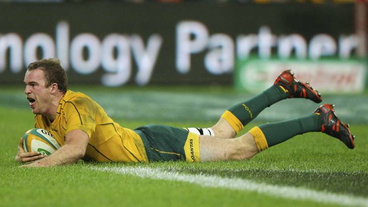 Wallabies star Pat McCabe will play in the ACT rugby union grand final. Photo: Cameron Spencer