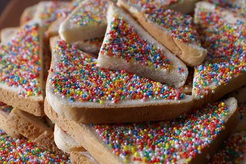 National Fairy Bread Day is November 24 and there's a party in Canberra.  Photo: Supplied