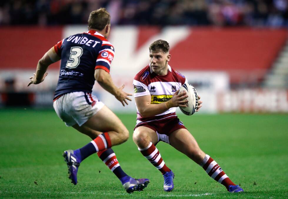 Target: Wigan halfback George Williams is on Canberra's radar for the 2020 season. Photo: PA