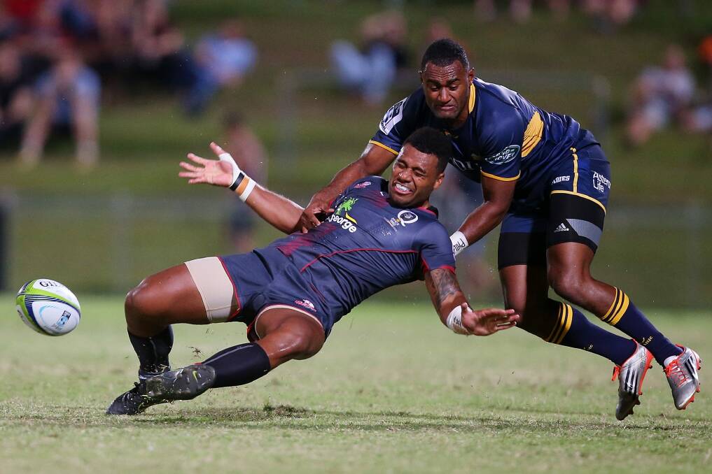 Tevita Kuridrani wants to be a more vocal leader at the Brumbies this year. Photo: Chris Hyde
