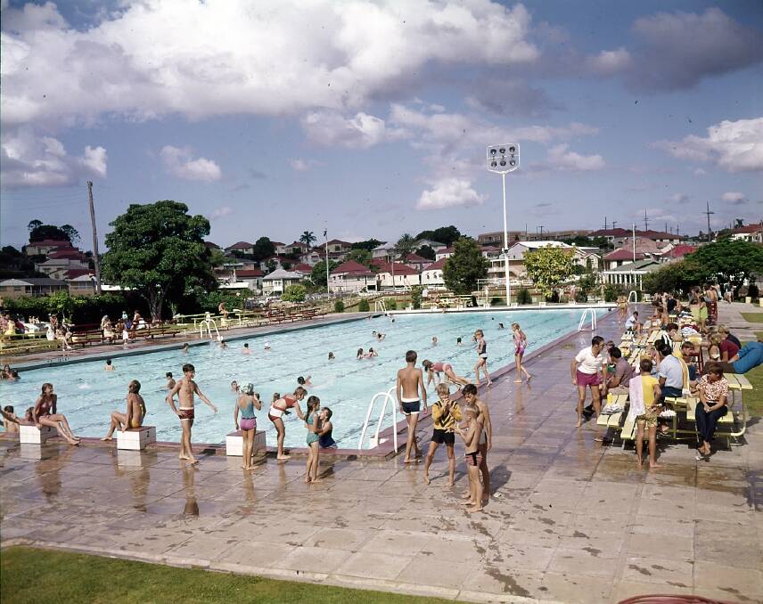 Langlands Park Memorial Pool opened in 1959 and has never had an upgrade. Photo: Brisbane City Council