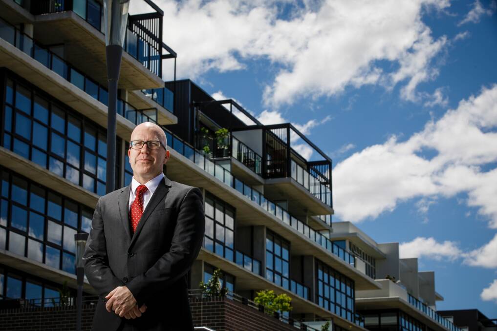 Strata law expert Chris Kerin, pictured above, has advised more than 80 owners corporations on matters relating to building defects in the past eight years.  Photo: Sitthixay Ditthavong
