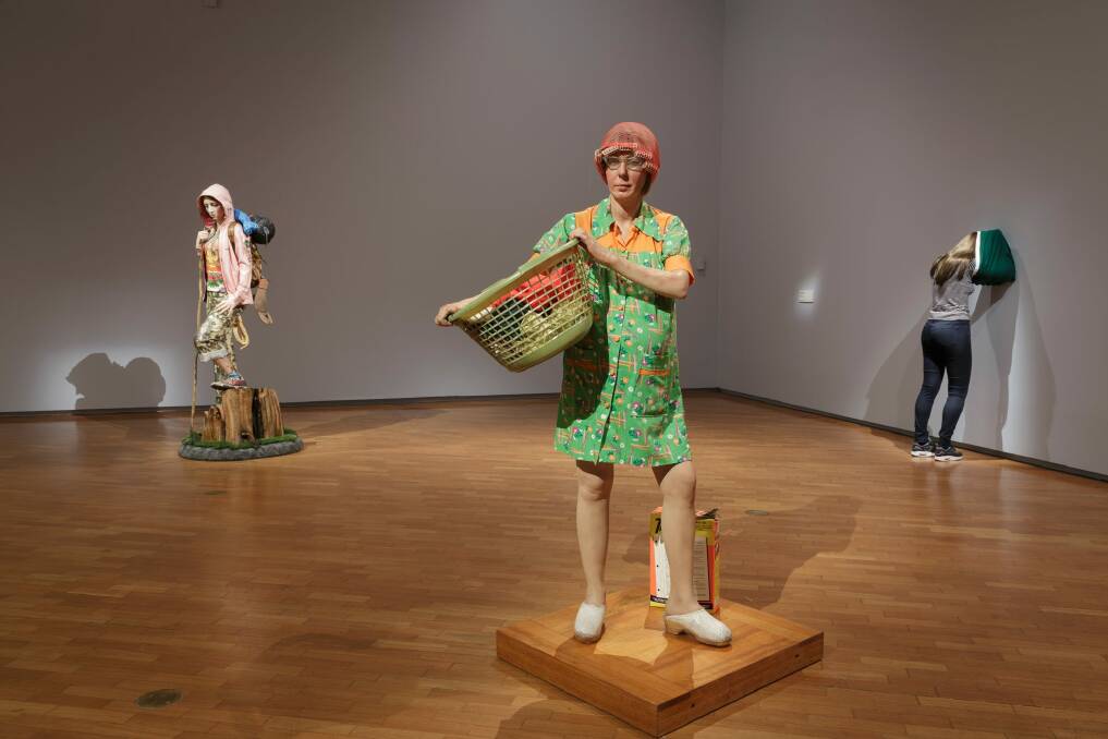 Installation view of Hyper Real at the National Gallery of Australia, Canberra. Photo: Supplied