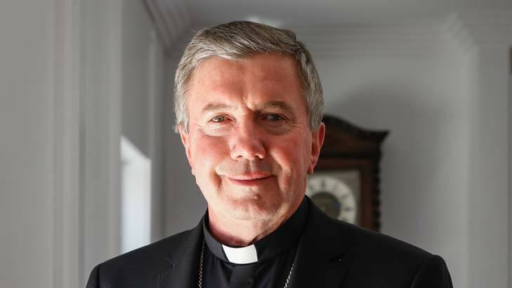 Canberra Catholic Archbishop Christopher Prowse. Photo: Katherine Griffiths