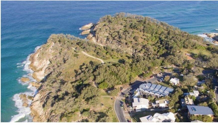 Point Lookout on North Stradbroke Island where residents are concerned at yet-to-be defined plans for a whale -watching platform. Photo: Supplied