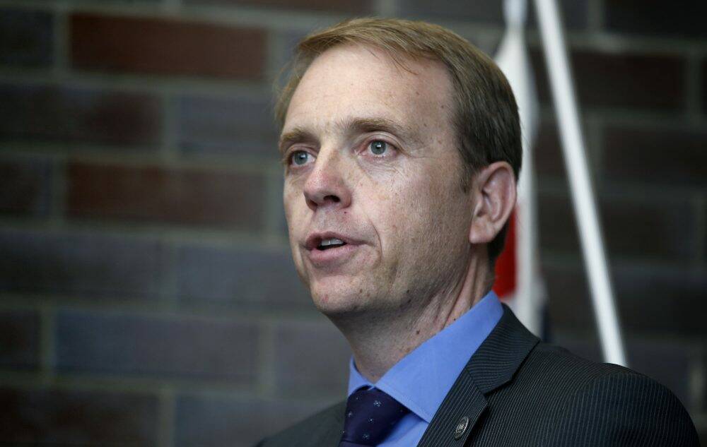 ACT Attorney-General Simon Corbell announced the changes. Photo: Jeffrey Chan
