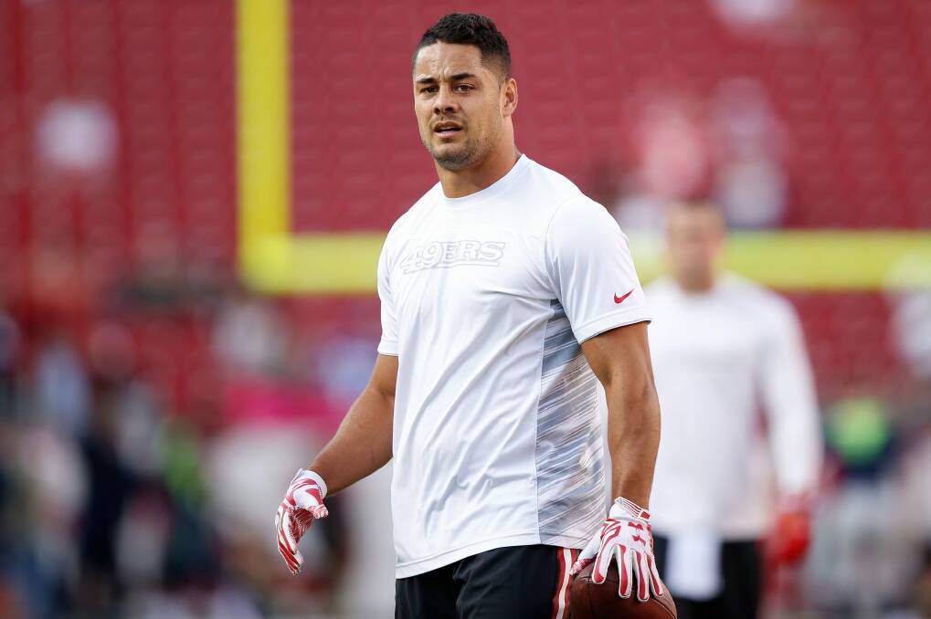 The Raiders will visit three NFL franchises, including Jarryd Hayne's 49ers, on a study tour of the US. Photo: Getty Images