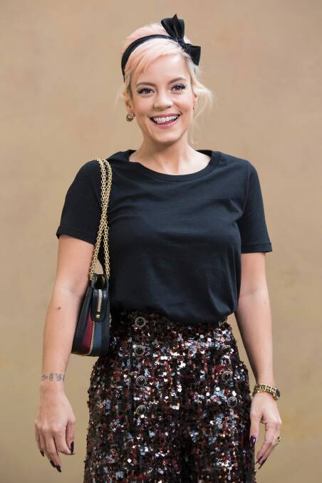 Blonde truth bombshell: Lily Allen's newer work is less blunt, but with sharper insight. Photo: AP